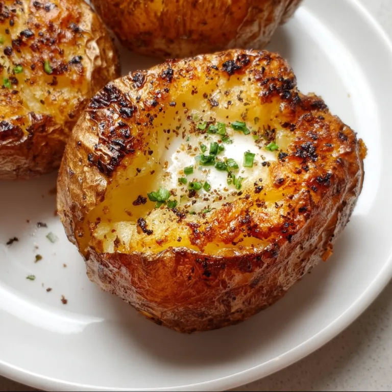 Air Fryer Baked Potato Recipe: 4 Easy Steps to Crispy Perfection