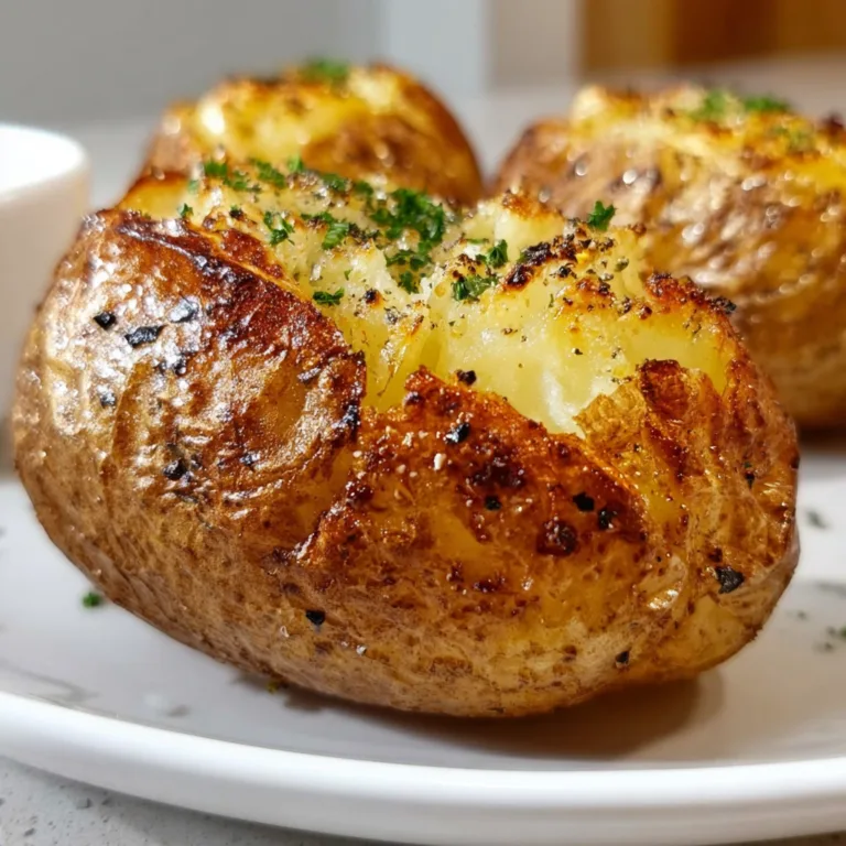 Air Fryer Baked Potato Recipe: 4 Easy Steps to Crispy Perfection