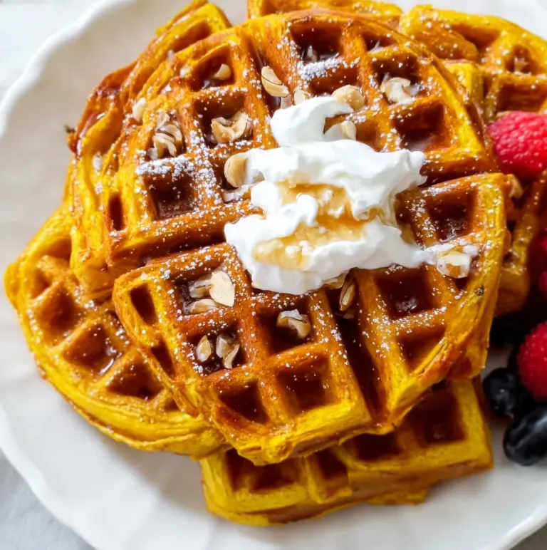 Delicious Anti-Inflammatory Turmeric Waffles Recipe – Healthy & Flavorful Breakfast