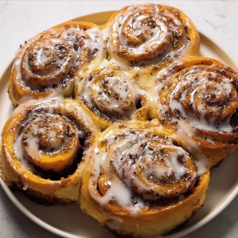 Delicious Banana Bread Cinnamon Rolls Recipe – Soft, Fluffy & Flavorful