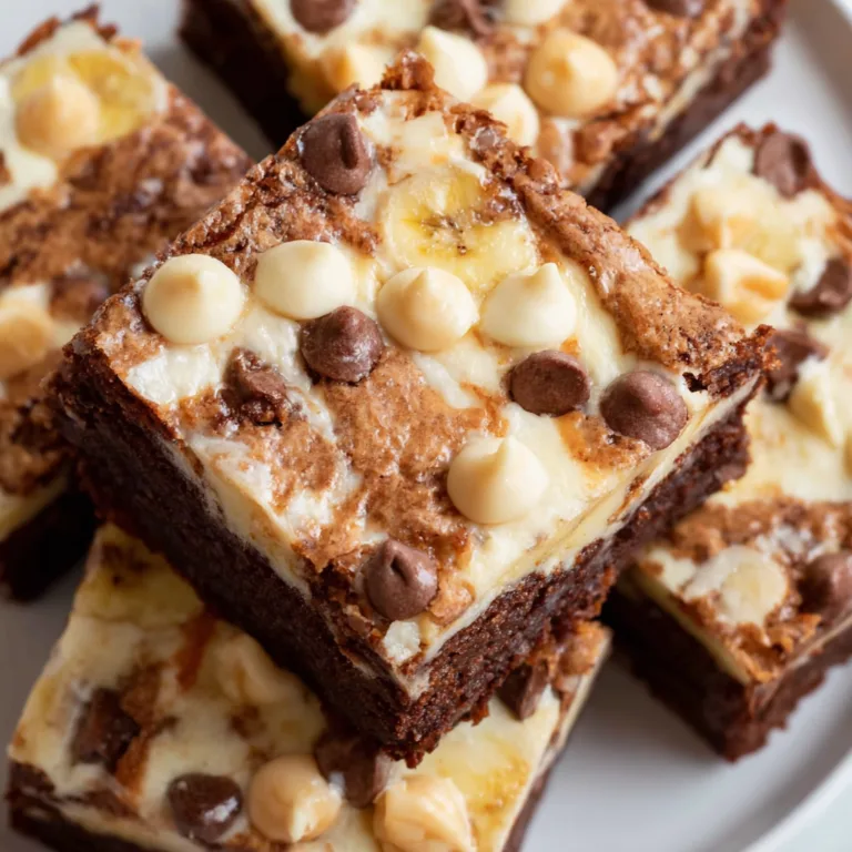 Delicious Banana Pudding Brownies Recipe | Easy & Creamy Dessert Treat