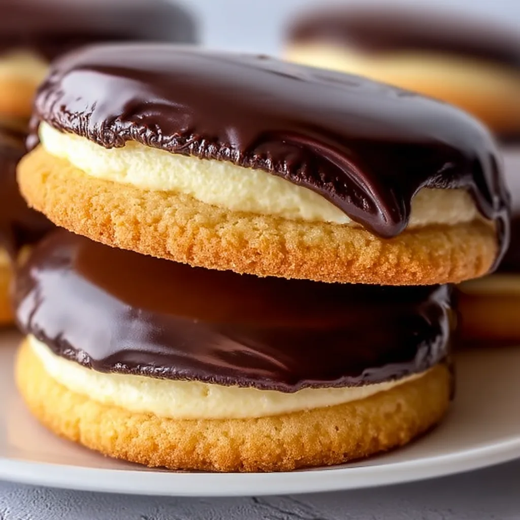 Boston Cream Pie Cookies Recipe | Delicious &amp; Easy Boston Cream Cookies