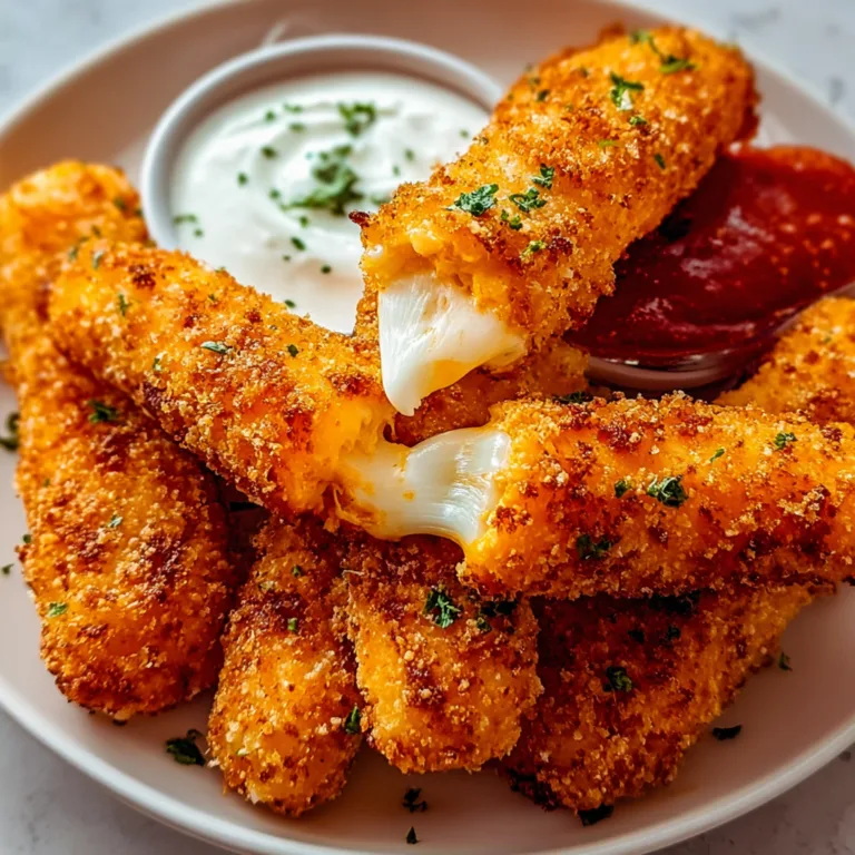 Crispy Buffalo Chicken Mozzarella Sticks Recipe | Perfect Appetizer