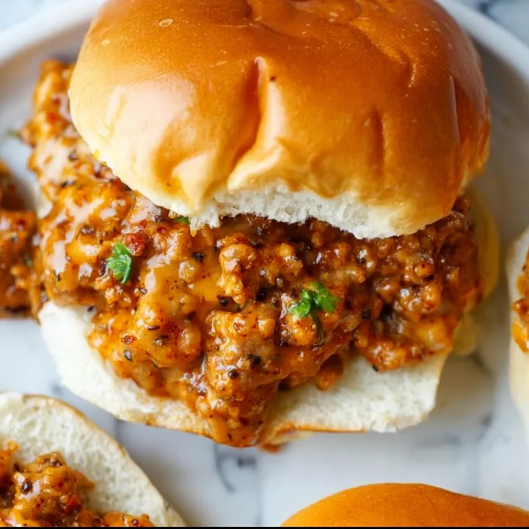 Delicious Cajun Chicken Sloppy Joes Recipe – Spicy & Easy Meal Idea