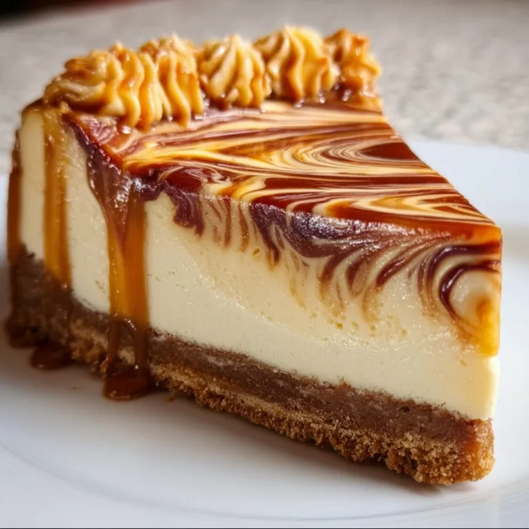 Decadent Caramel Swirl Cheesecake Recipe | Creamy & Irresistible Dessert