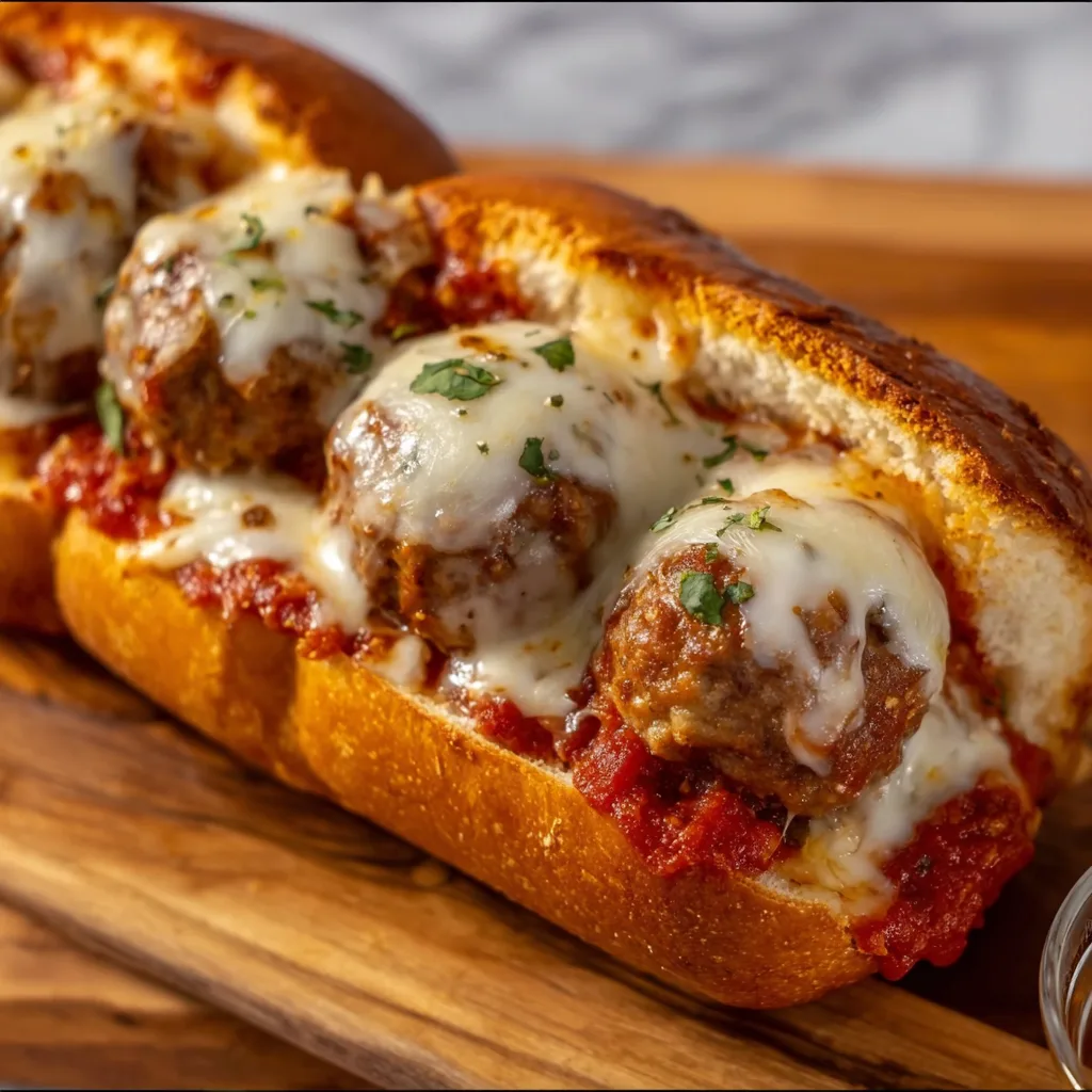 Delicious Cheesy Meatball Subs Recipe | Easy &amp; Flavorful Subs