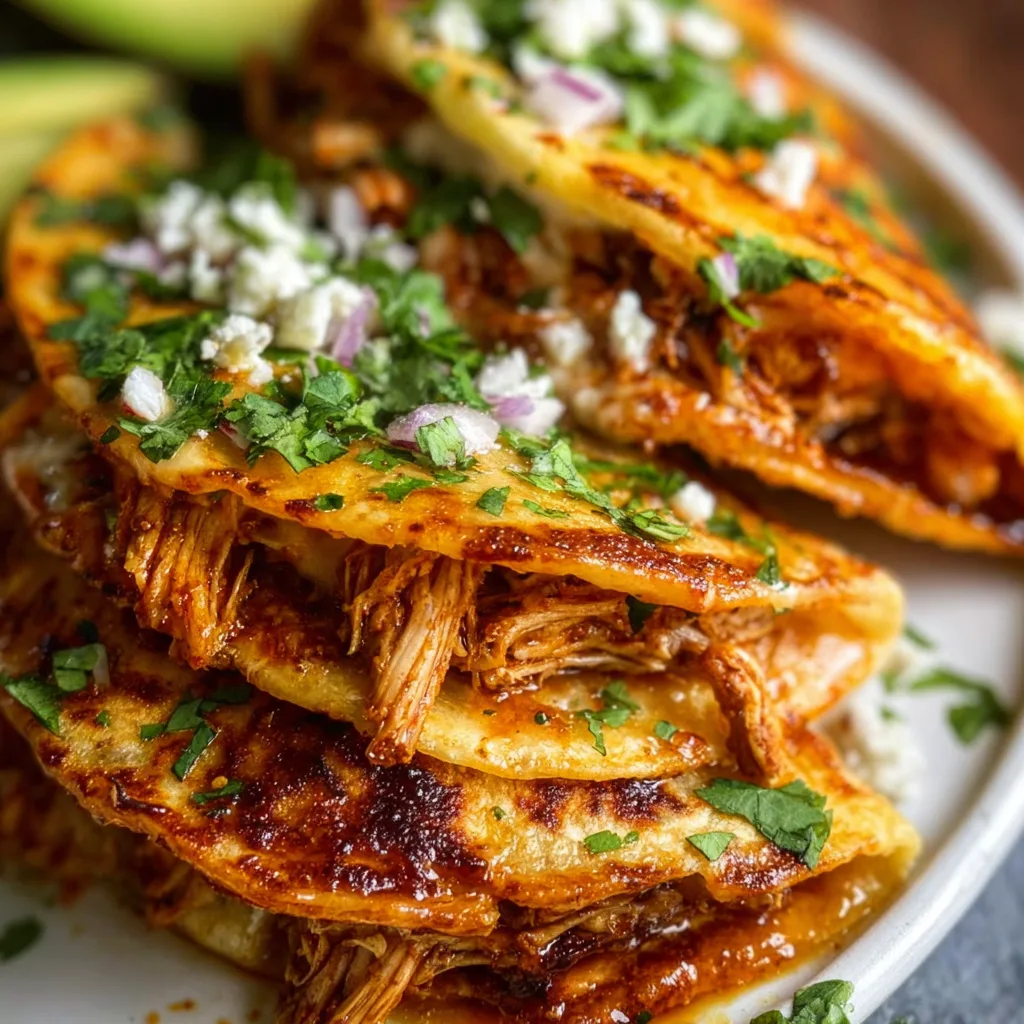 Delicious Chicken Birria Tacos Recipe | Easy &amp; Flavorful Mexican Tacos