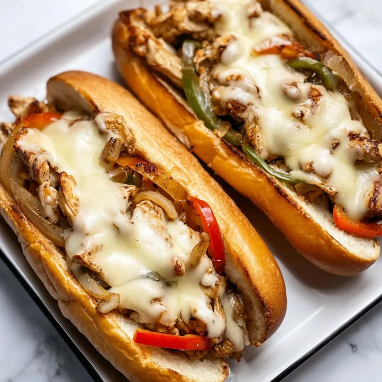 Delicious Chicken Philly Cheese Steaks Recipe | Easy & Flavorful Sandwiches