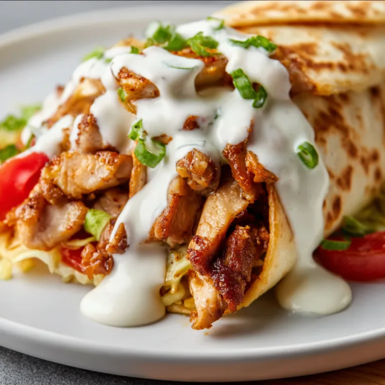 Delicious Chicken Shawarma with Garlic Sauce Recipe | Authentic Middle Eastern Flavor