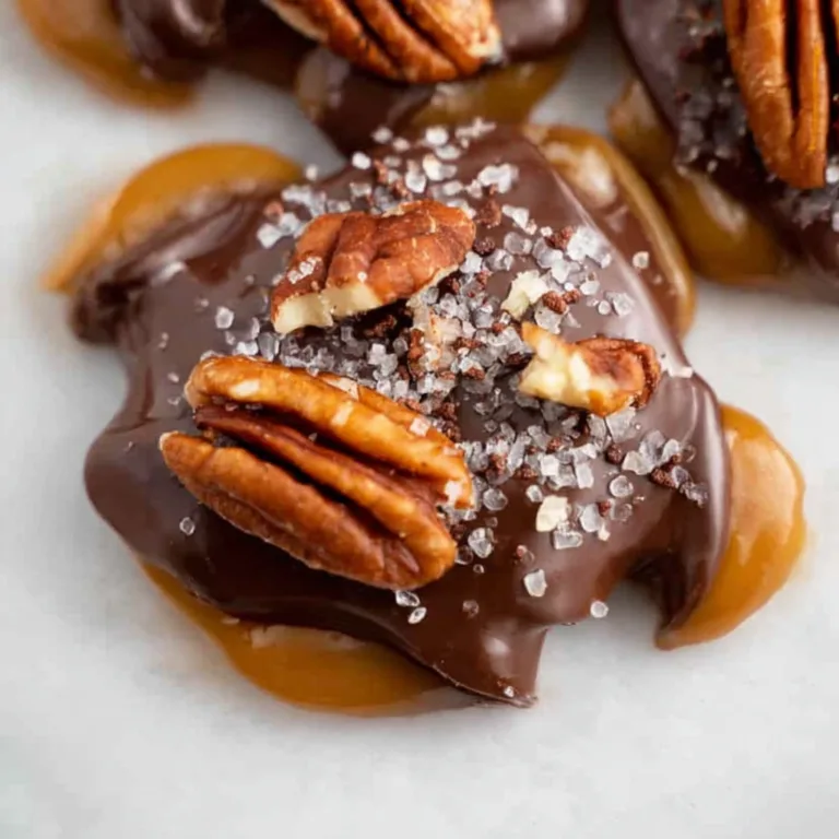 Decadent Chocolate Caramel and Pecan Turtle Candy – Irresistible Gourmet Treats