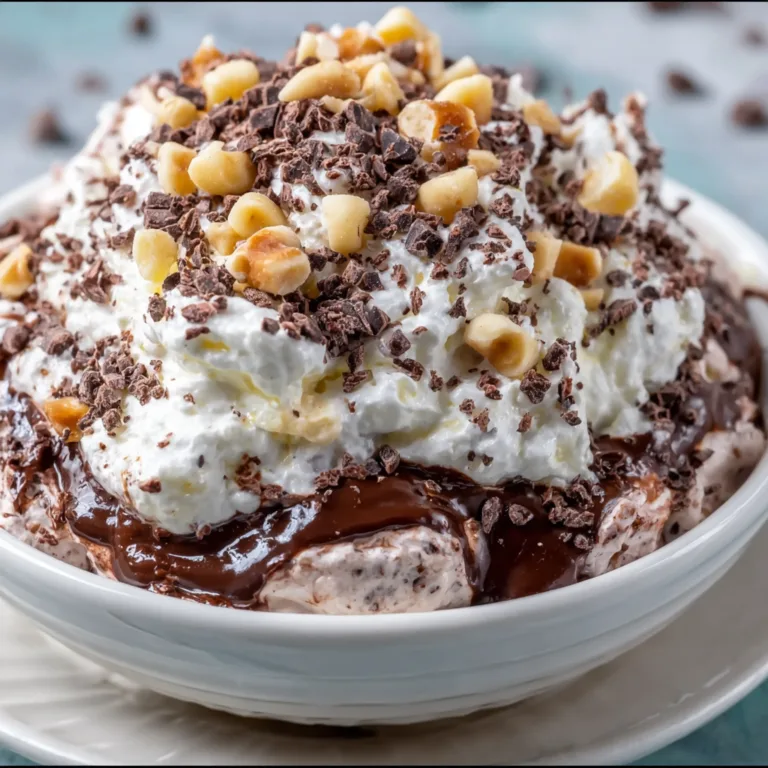 Delicious Chocolate Fluff Salad Recipe – Easy &amp; Creamy Dessert