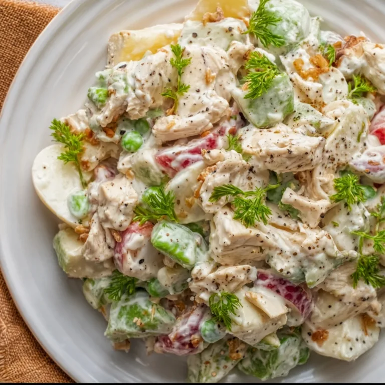 Delicious Creamy Chicken Salad Recipe | Easy &amp; Healthy Meal Idea