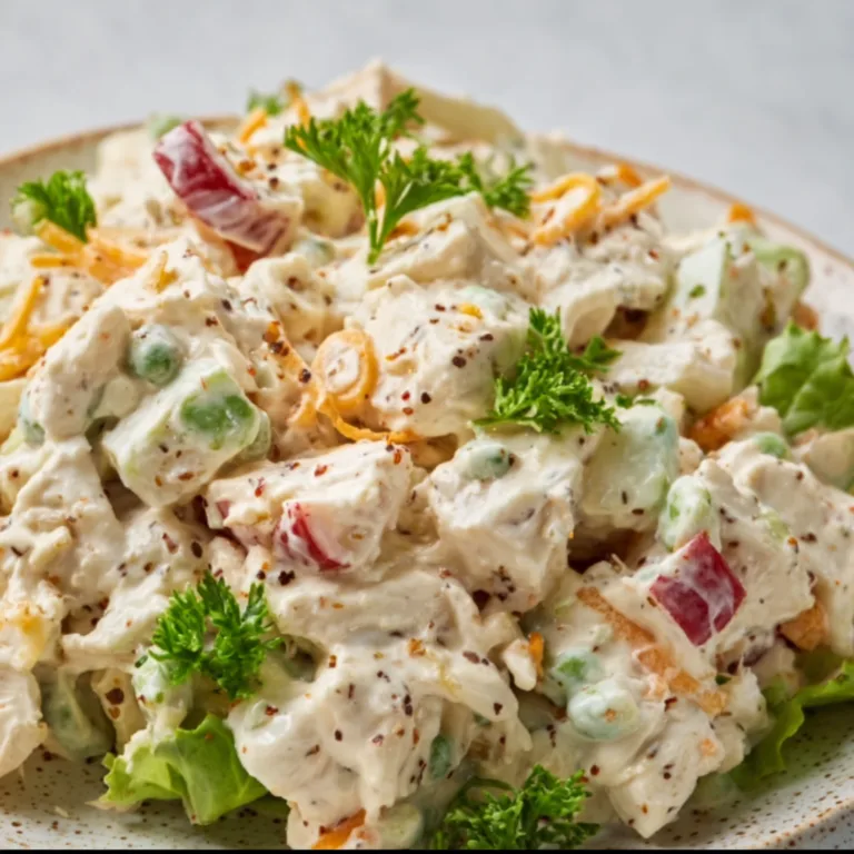 Delicious Creamy Chicken Salad Recipe | Easy & Healthy Meal Idea