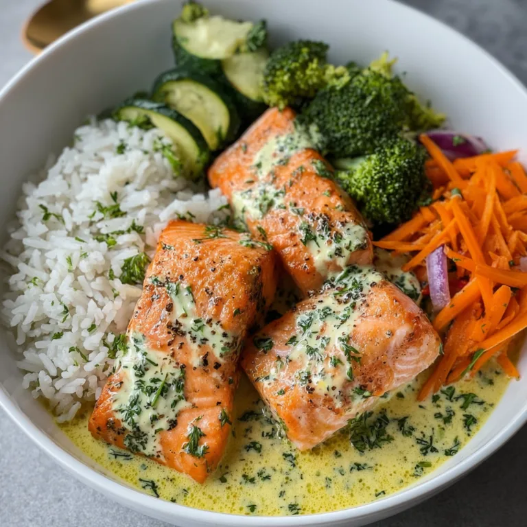 Creamy Salmon Bowl Recipe That Boosts Weight Loss Naturally