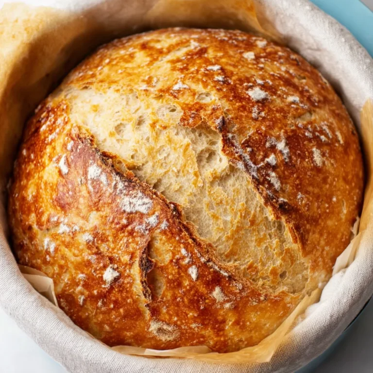 Easy Dutch Oven No-Knead Bread Recipe | Perfectly Crusty Artisan Loaf