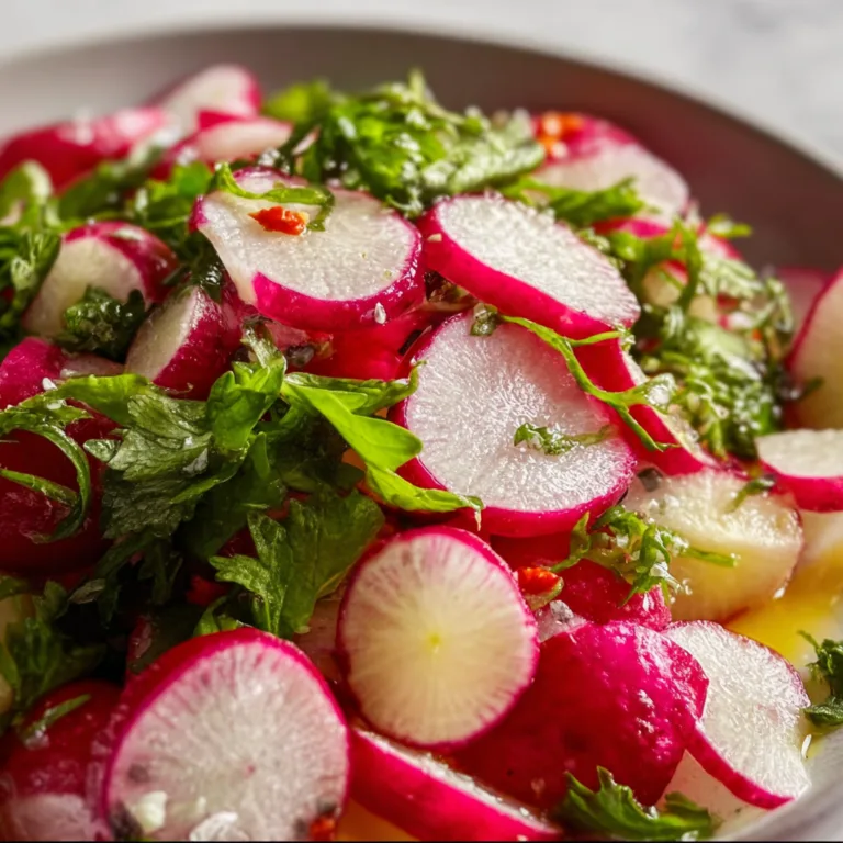 Gordon Ramsay-Inspired Radish Salad Recipe | Fresh &amp; Flavorful Starter