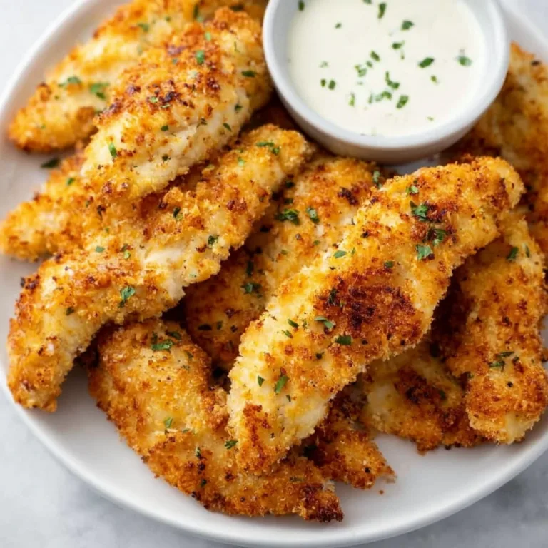 Crispy Homemade Baked Chicken Tenders Recipe – Easy &amp; Healthy Snack