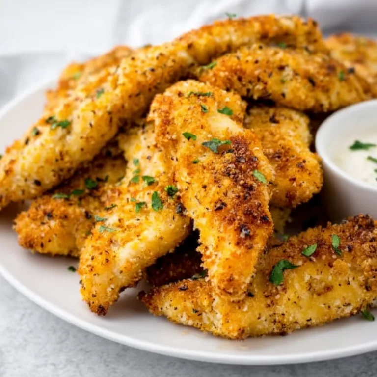 Crispy Homemade Baked Chicken Tenders Recipe – Easy & Healthy Snack