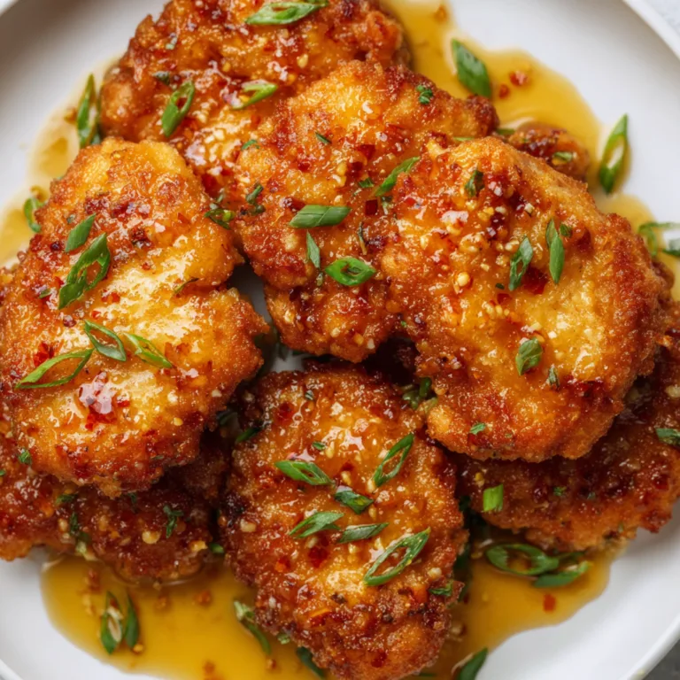 Crispy Hot Honey Chicken Cutlets Recipe | Sweet & Spicy Chicken Delight