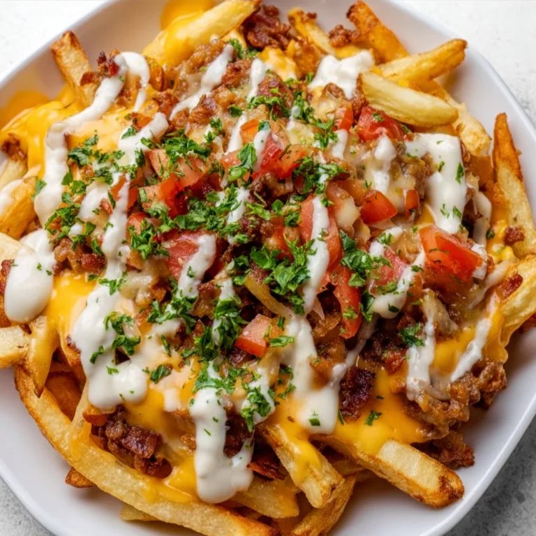 Loaded Dirty Fries – Ultimate Crispy Fries Topped with Flavorful Goodness
