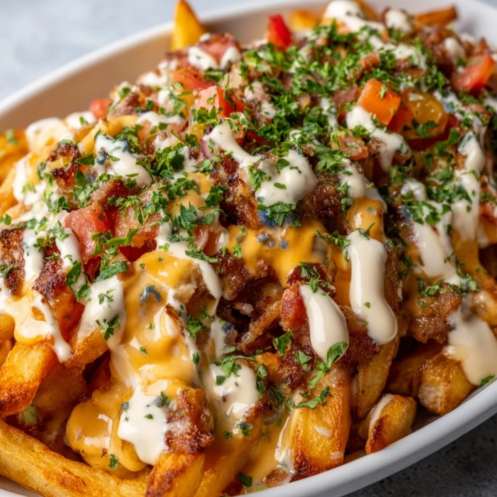 Loaded Dirty Fries – Ultimate Crispy Fries Topped with Flavorful Goodness