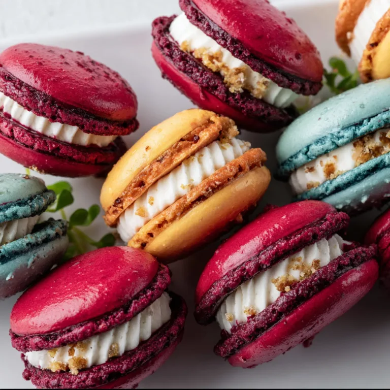 Delicious Macarons with Goat Cheese – Gourmet Sweet & Savory Treats