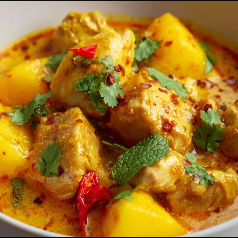 Delicious Mango Chicken Curry Recipe | Sweet &amp; Spicy Indian Curry
