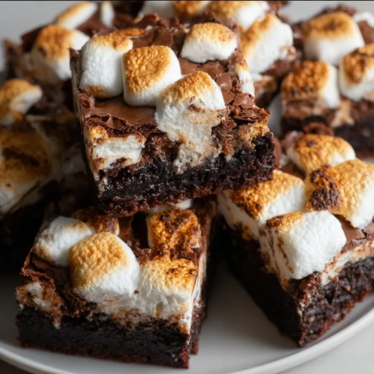 Delicious Marshmallow Brownies Recipe | Gooey &amp; Chewy Dessert Treats