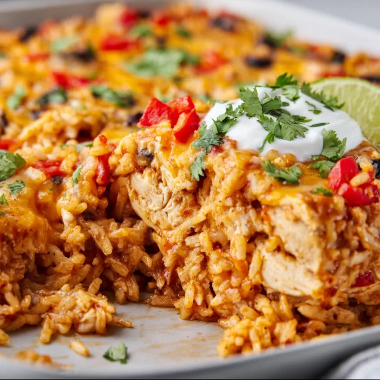 Delicious Mexican Chicken and Rice Casserole Recipe | Easy &amp; Flavorful Meal