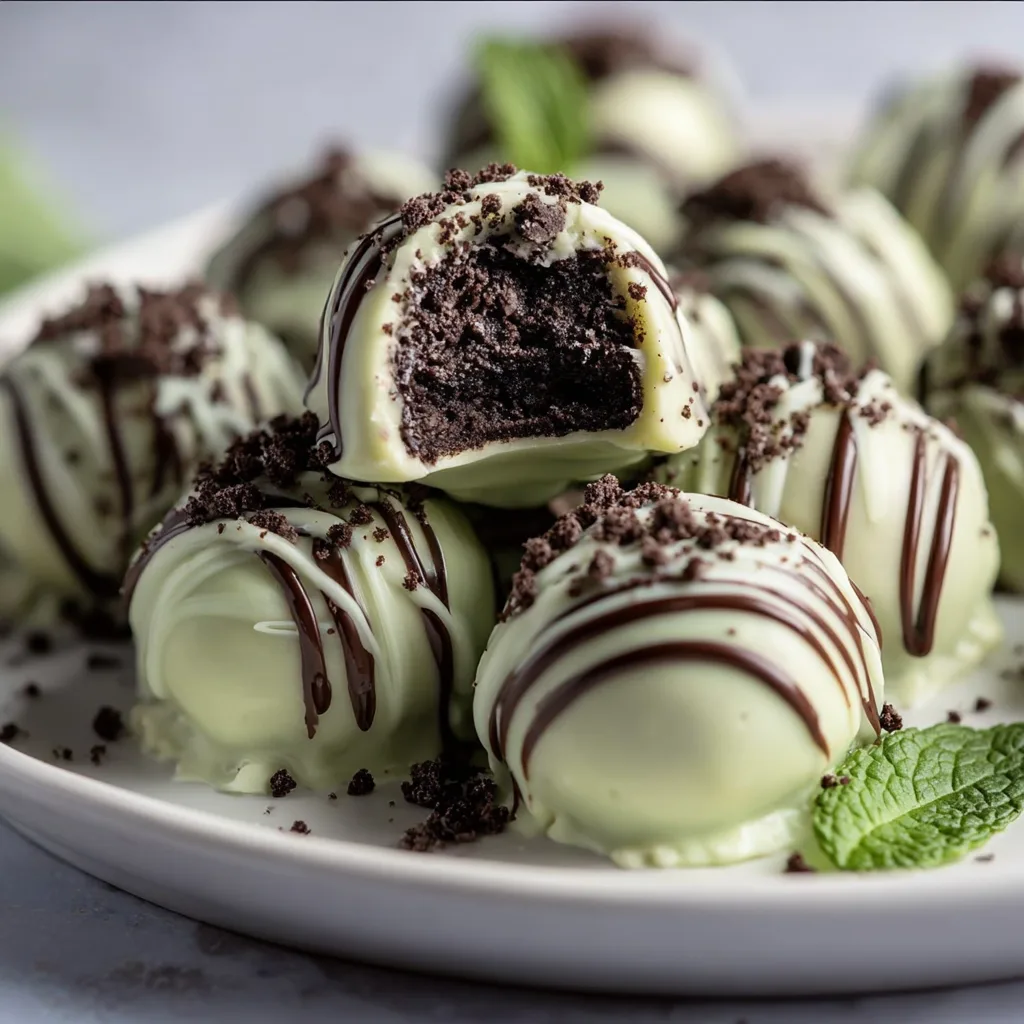 Delicious Mint Oreo Truffles Recipe | Easy No-Bake Dessert Ideas