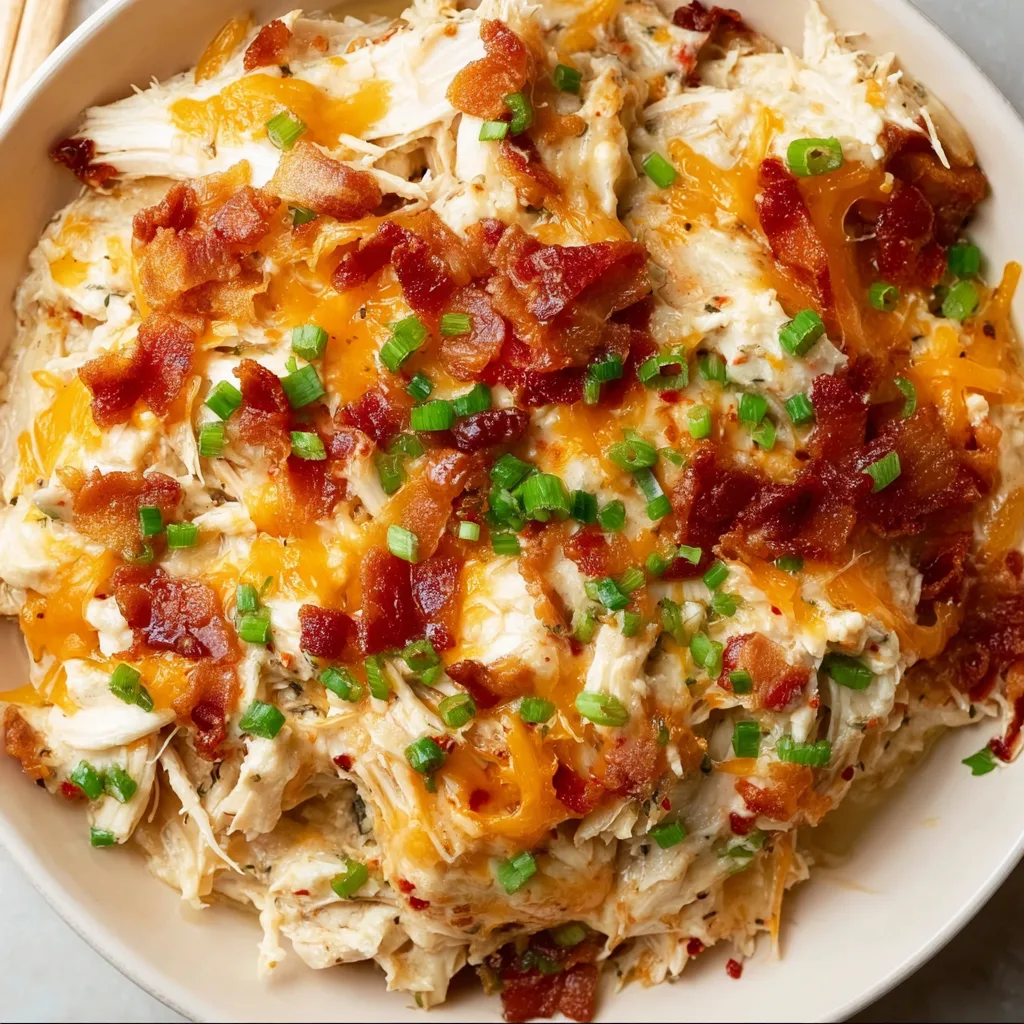 Mouthwatering Crockpot Crack Chicken