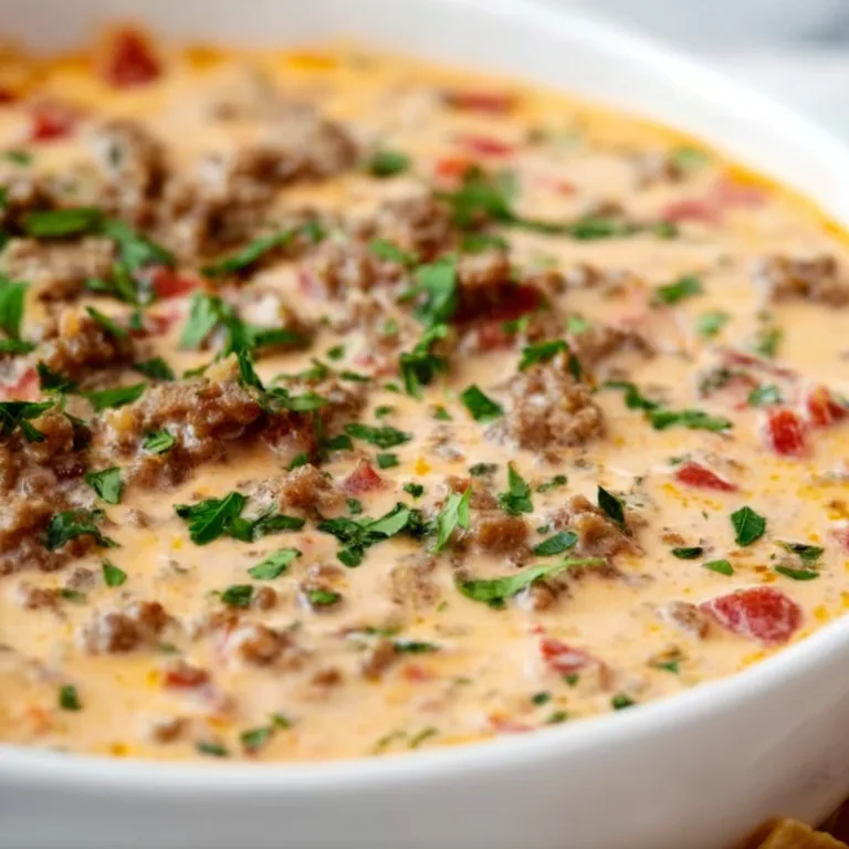 Delicious Rotel Sausage Dip Recipe for Game Day Parties | Easy &amp; Crowd-Pleaser
