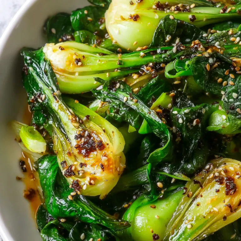 Delicious Sautéed Bok Choy Recipe | Easy & Healthy Side Dish