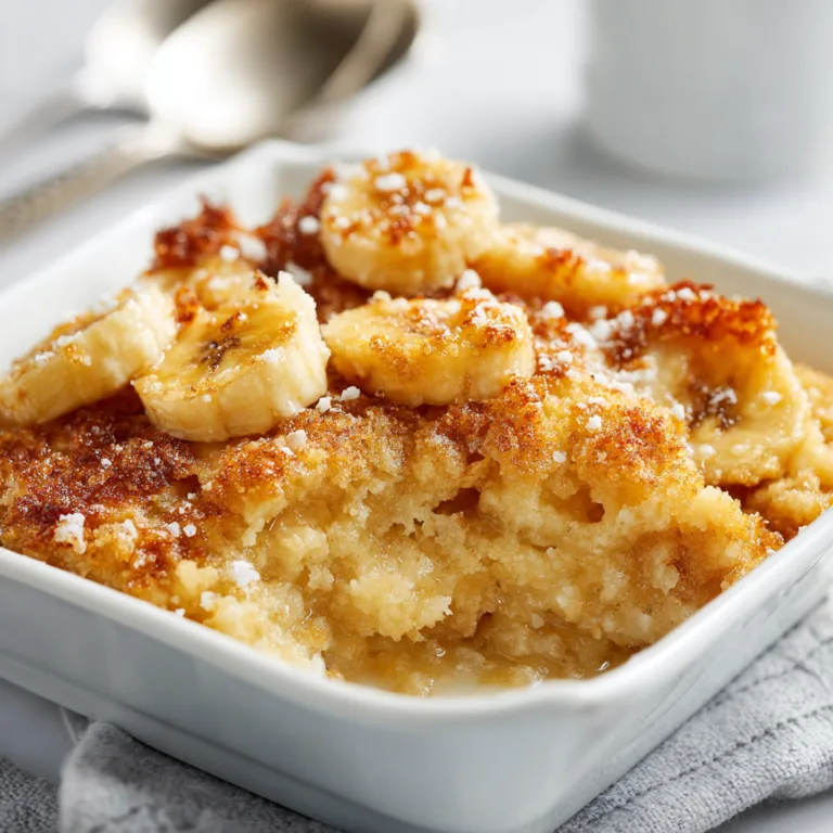 Delicious Southern Banana Cobbler Recipe | Classic Southern Dessert