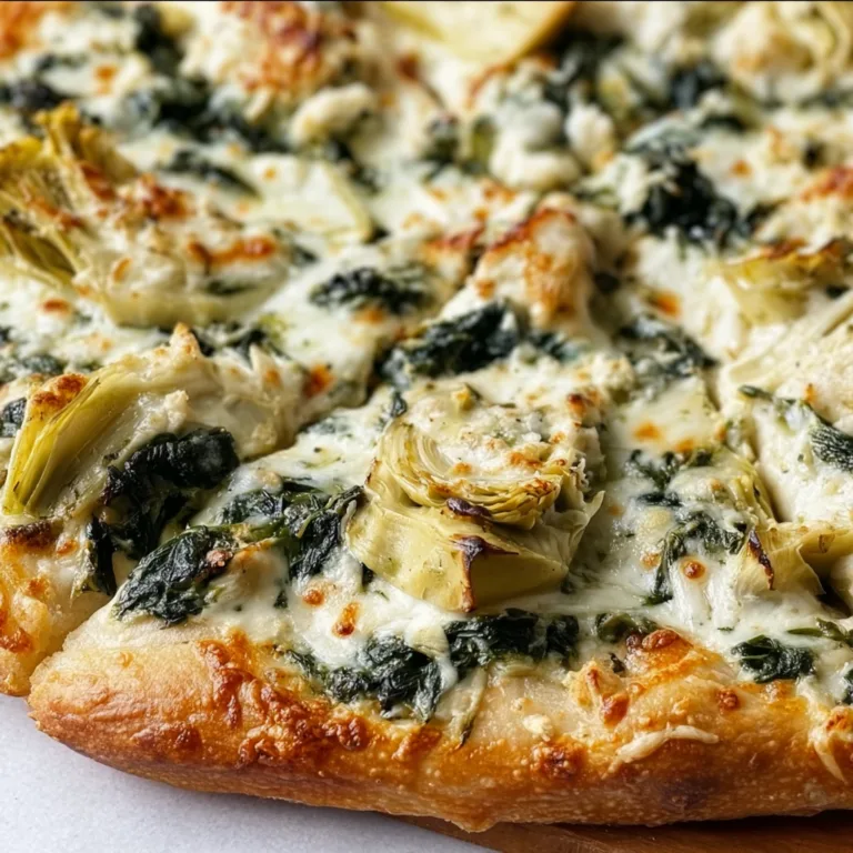 Delicious Spinach Artichoke Pizza Recipe | Easy & Flavorful Pizza Ideas