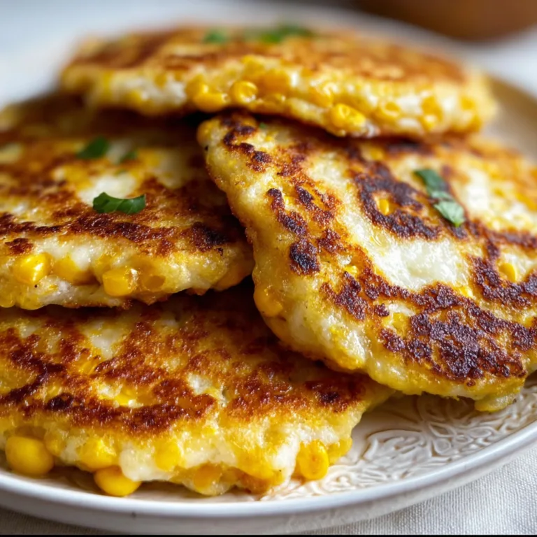 Venezuelan Sweet Corn Cachapas with Melty Cheese | Authentic & Delicious Recipe