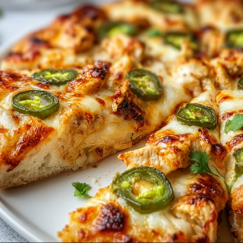 Spicy Chicken and Pickled Jalapeno Pizza Recipe | Bold &amp; Flavorful Pizza Ideas