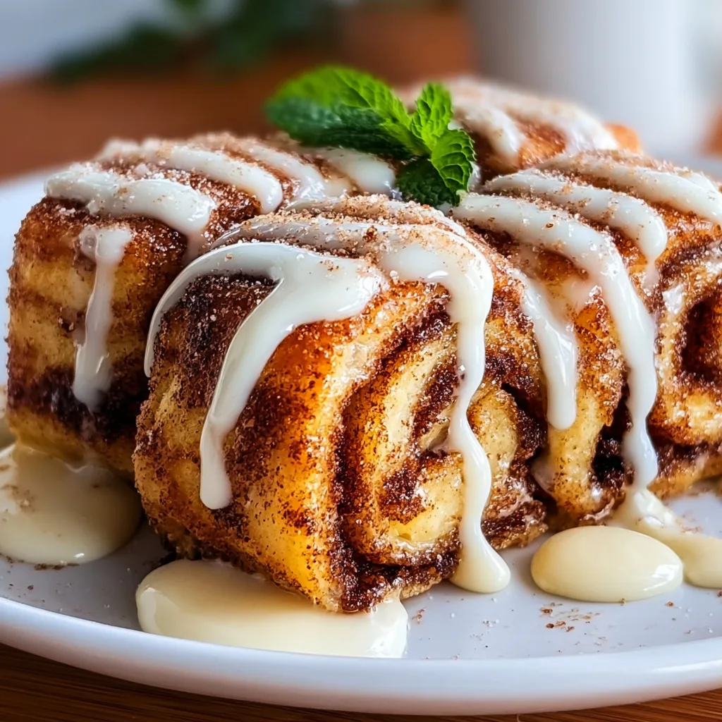 Delicious Cinnamon Roll French Toast Roll-Ups Recipe | Easy &amp; Sweet Breakfast Treat