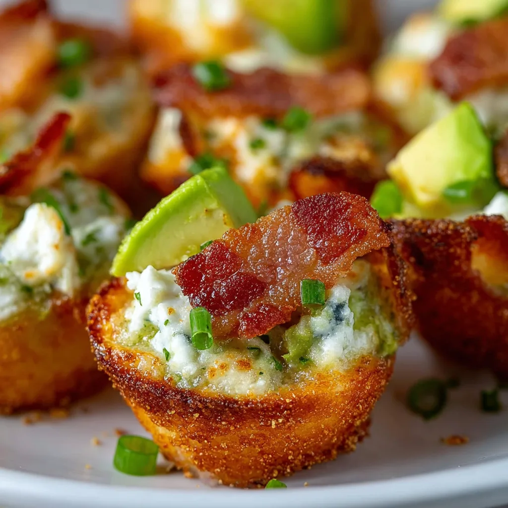 Cream Cheese Avocado Bacon Bites | Easy &amp; Delicious Appetizer Recipe