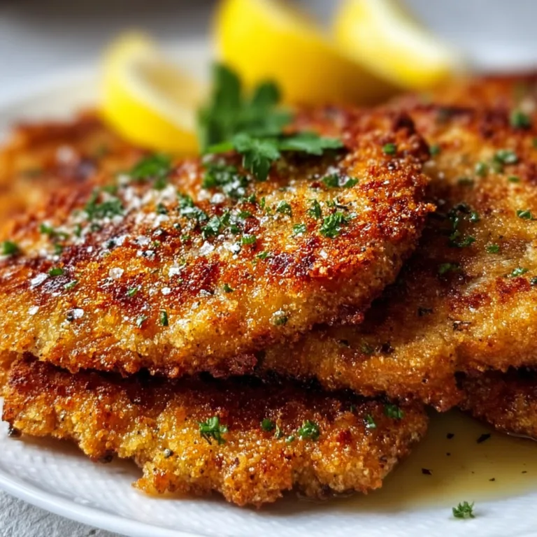 Crispy Italian Chicken Cutlets Recipe | Crunchy &amp; Flavorful Dinner Idea