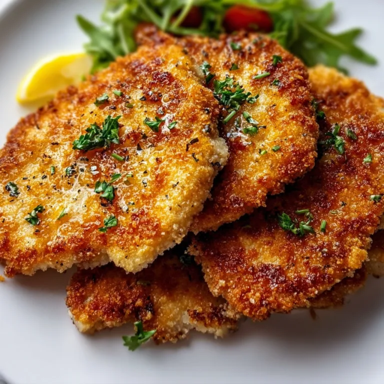 Crispy Italian Chicken Cutlets Recipe | Crunchy & Flavorful Dinner Idea