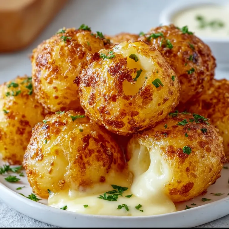 Crispy Potato Cheese Bombs | Easy, Cheesy, and Irresistibly Crunchy Recipe