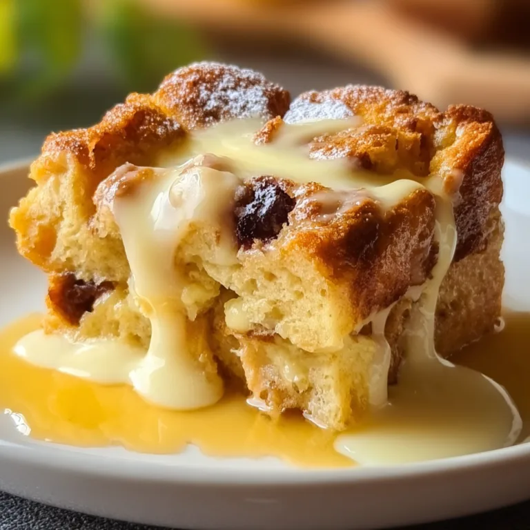 Delicious Custard Bread Pudding Recipe | Easy &amp; Creamy Dessert Ideas