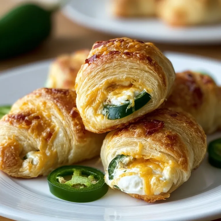 Easy Jalapeño Popper Crescent Rolls Recipe | Quick &amp; Spicy Appetizer