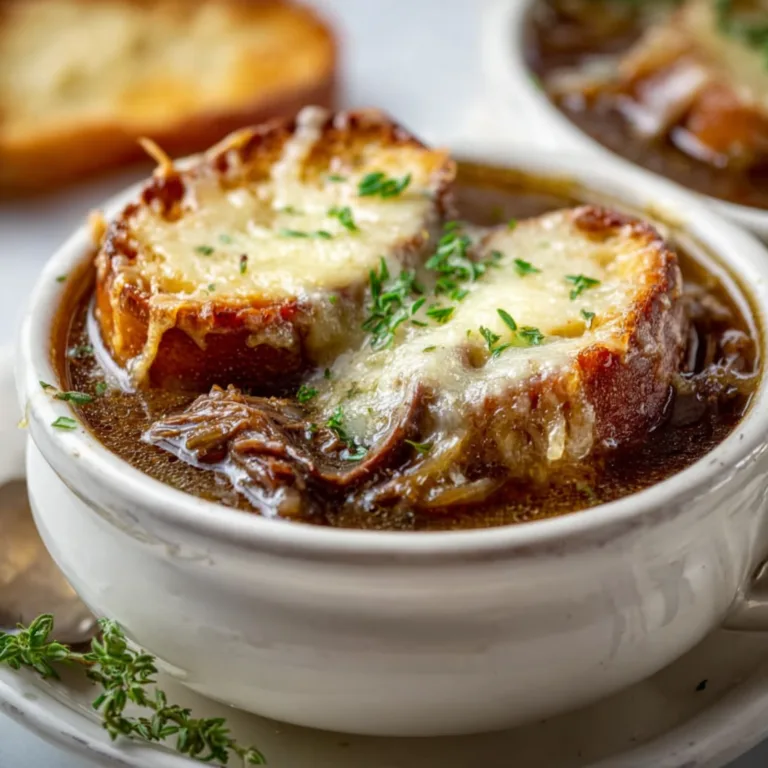 French Onion Short Rib Soup with Gruyere Toast | Hearty &amp; Gourmet Recipe