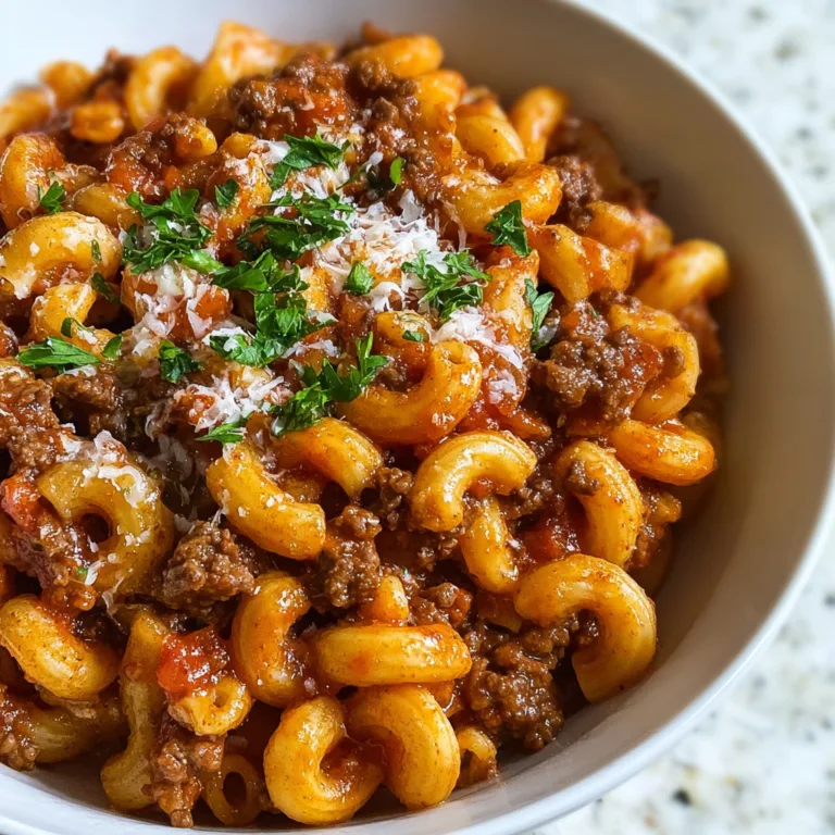 Easy Homemade Beefaroni Recipe | Classic Comfort Food Made from Scratch
