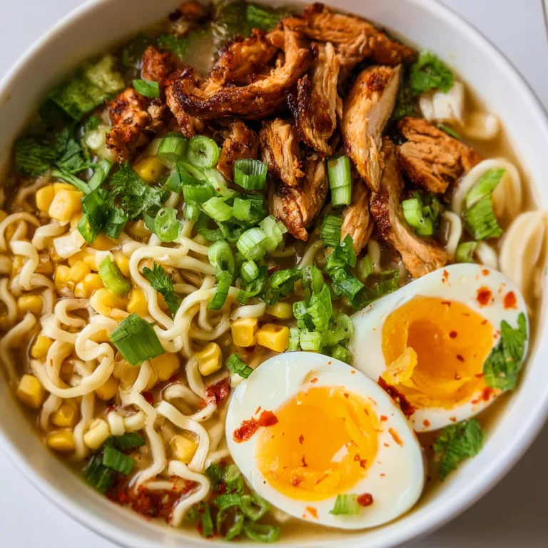 Delicious Homemade Chicken Ramen Recipe – Easy &amp; Authentic!