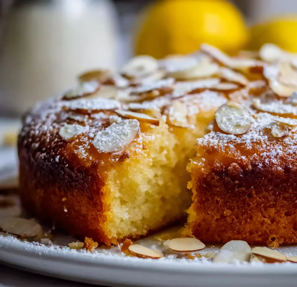Lemon Almond Cake to Die For | Irresistibly Moist &amp; Zesty Dessert Recipe