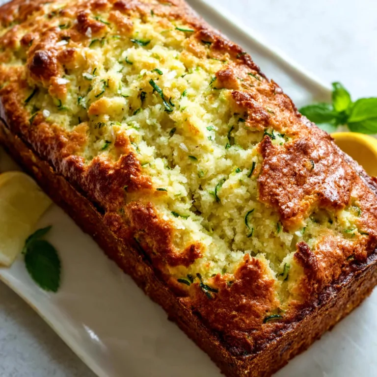 Limoncello Zucchini Ricotta Bread Recipe | Moist & Refreshing Italian Treat