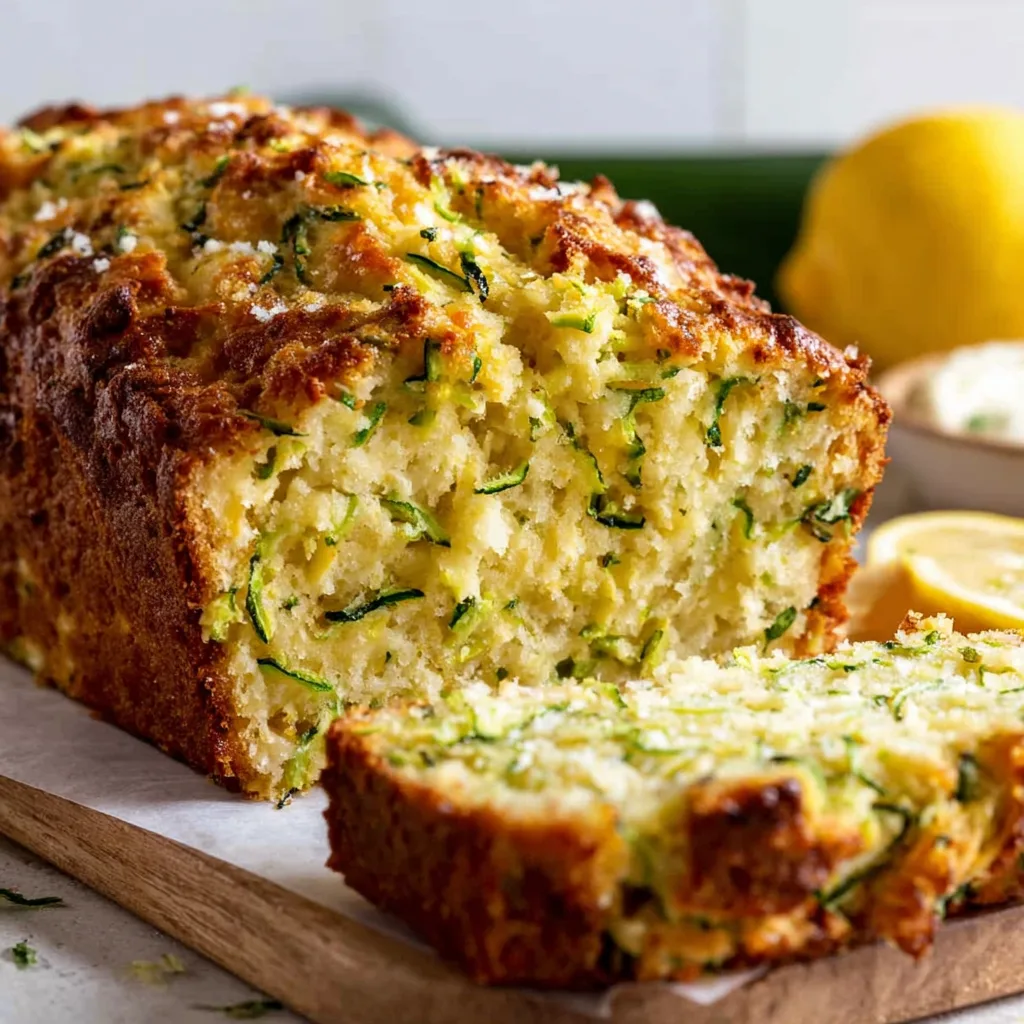 Limoncello Zucchini Ricotta Bread Recipe | Moist &amp; Refreshing Italian Treat